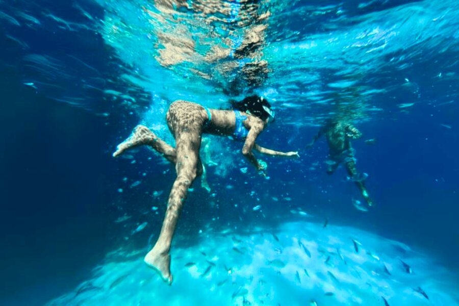 From Trapani: Favignana and Levanzo Egadi Island Day Cruise - Cala Azzurra: Your First Hit of Bright Water and Easy Snorkeling