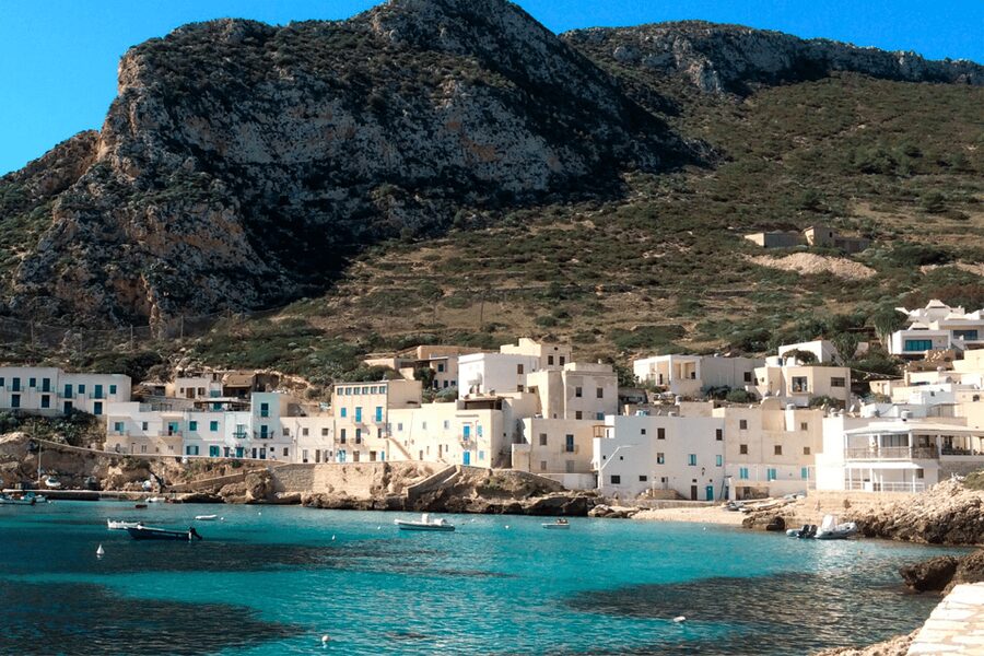 From Trapani: Favignana and Levanzo Egadi Island Day Cruise - Bue Marino: Aperitif by the Rocks at a Wild Meeting of Sea and Stone