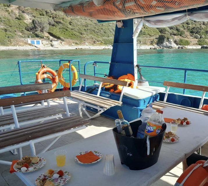 From Tropea: Capo Vaticano boat tour with snorkel & aperitif - The return toward Tropea Beach: quick scenic stops and another swim