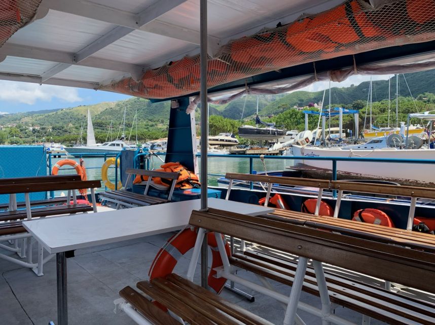 From Tropea: Capo Vaticano boat tour with snorkel & aperitif - Grotticelle Bay, the snorkeling-and-aperitif sweet spot