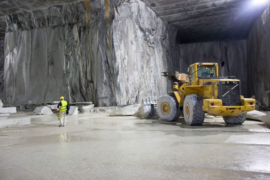 From Tuscany Carrara: Marble Quarries Tour by Jeep - Inside the Marble Caves: Machines, Working Spaces, and Real Texture