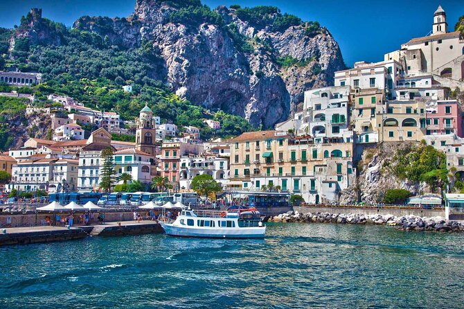 Full-Day Amalfi Coast Experience from Sorrento, Naples or Salerno - Amalfi Stop: A Maritime Republic, White Hillsides, and the Basilica Cupola