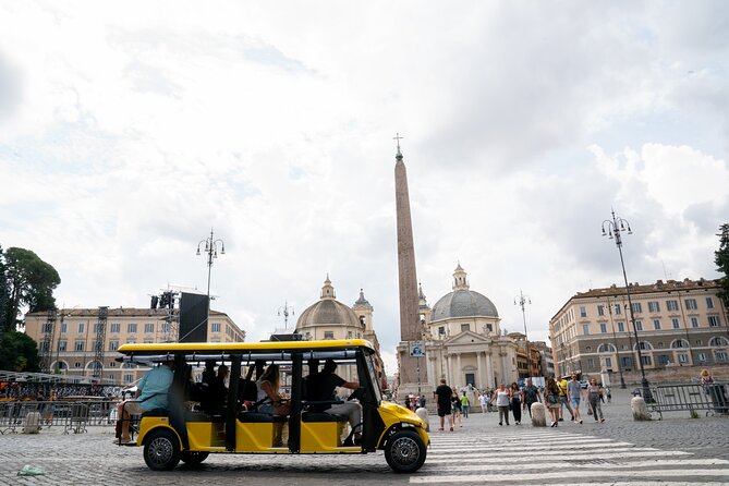 Golf Cart Small-Group Guided Tour: Rome City Highlights - Piazza Navona: the stadium shape you can still feel