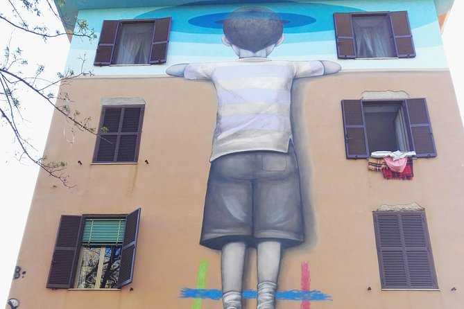 Graffiti art tour in Rome - Tor Marancia: Where Modern Street Art Turns the Street Into a Gallery