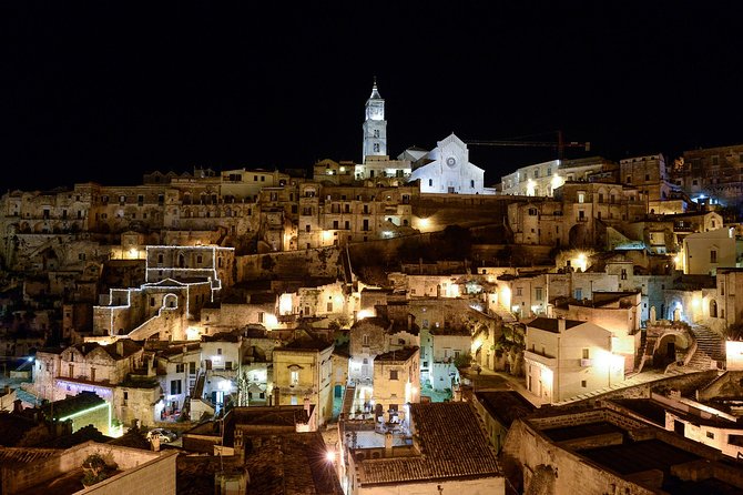 Guided Tour of Matera Sassi - A brief stop at Church of San Pietro, then the view from Piazzetta Pascoli