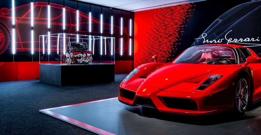Maranello: Ferrari Museum and Fiorano Track Combo Eco Tour - Entering The Ferrari Museum in Maranello, The Hall of Victories First