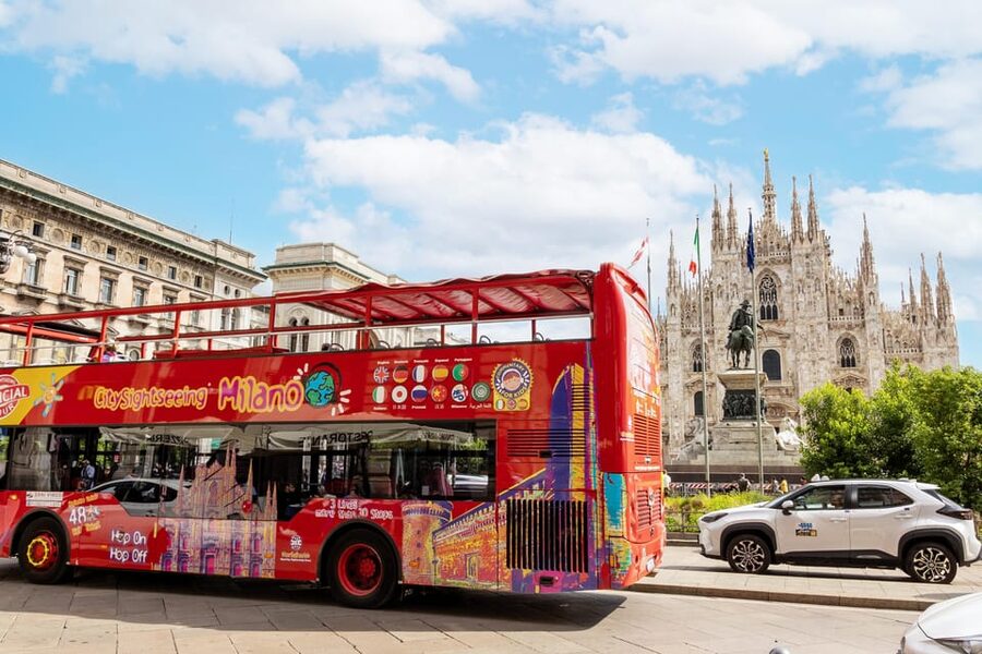 Milan: City Sightseeing Hop-On Hop-Off Bus with Audio Guide - Key things to know before you ride