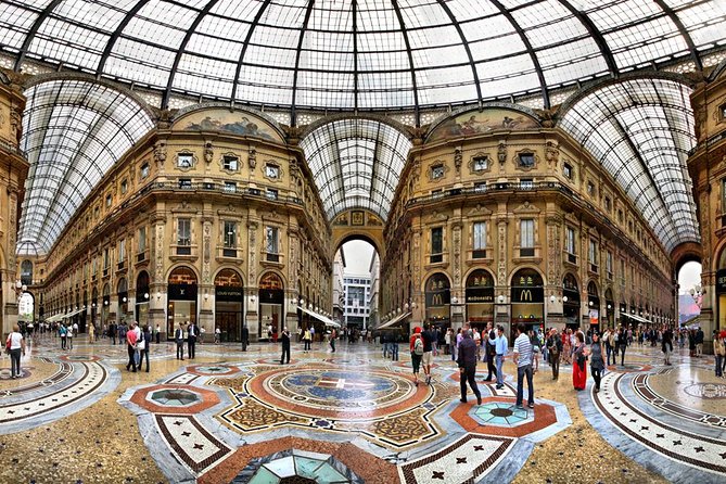 Milan Duomo & The Last Supper Skip-the-Line Small Group Tour - Galleria Vittorio Emanuele II and Piazza della Scala: the Milan postcard stop