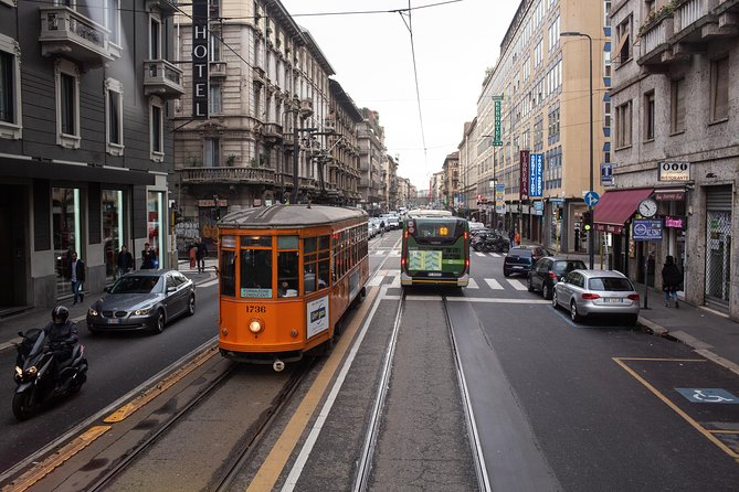 Milan Hop-On Hop-Off Bus Tour with Four Routes - Line C (green): San Siro football, the Monumental Cemetery area, and shopping links