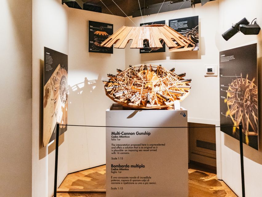 Milan: Leonardo3 The World of Leonardo Museum Entry Ticket - Workshops for kids: wooden bridges and inventor certificates