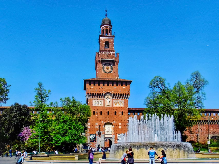 Milan: Skip-the-Line Guided Walk and "The Last Supper" - Sforza Castle viewpoints: the skyline you need before the fresco