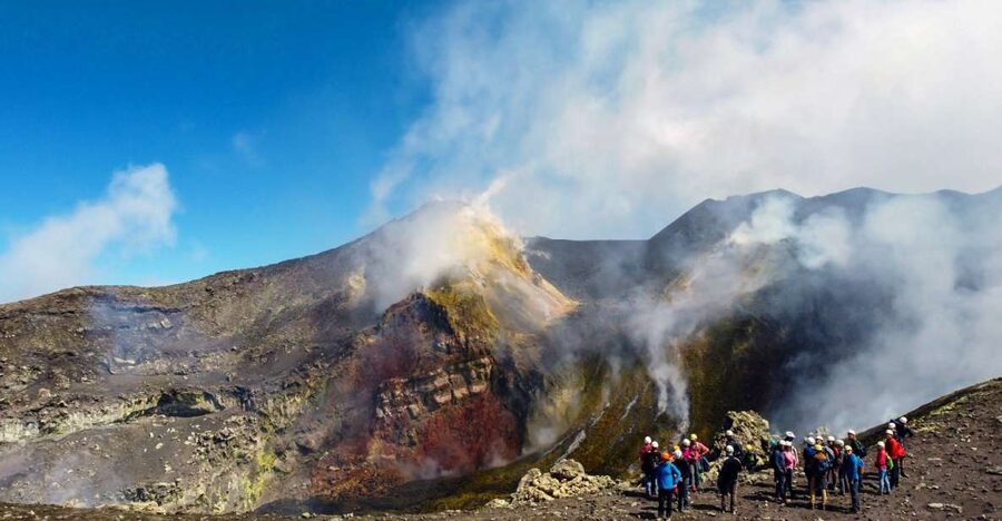 Mount Etna: Summit Crater Trek with Cable Car - Getting Up the Volcano: Cable Car, Then 4x4 to Torre del Filosofo