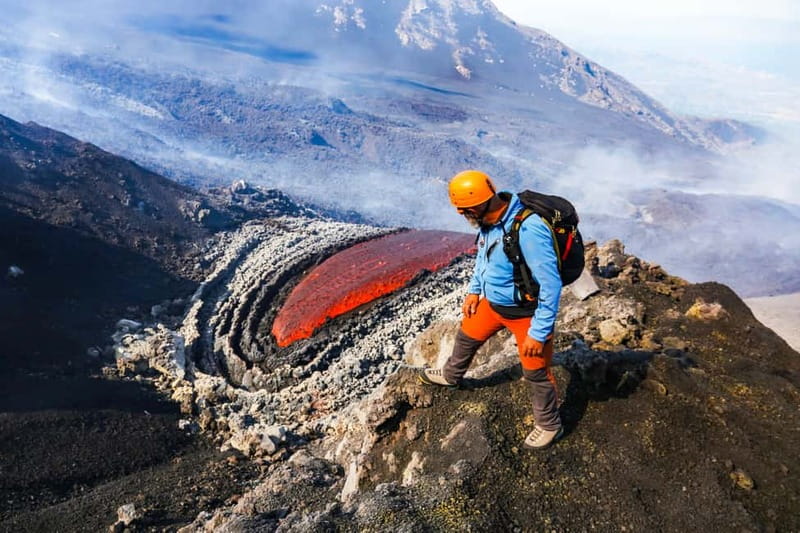 Mount Etna: Trek to 3000m with cable car and jeep - Meeting at Etna Sud (Rifugio Giovanni Sapienza) and getting ready