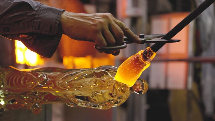 Murano: Glass Blowing Demonstration and Artistic Glass Gift - Murano glass in a 13th-century monastery workshop