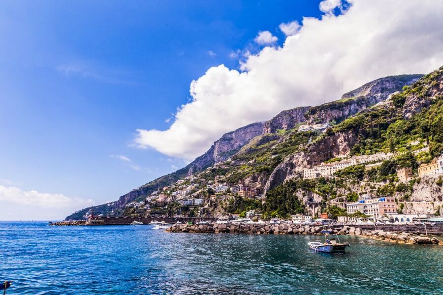 Naples: Boat Tour to Positano, Amalfi and Ravello - Baths of Queen Giovanna, Punta Campanella, and the protected sea area moments