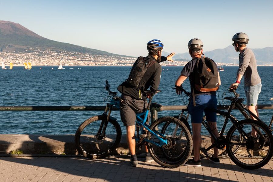 Naples: City Highlights Guided Bike Tour - Spaccanapoli: The Line That Splits the City