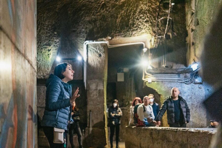 Naples: Naples Underground Entry Ticket and Guided Tour - The Underground Route: Aqueduct to Roman Theater, Stop by Stop