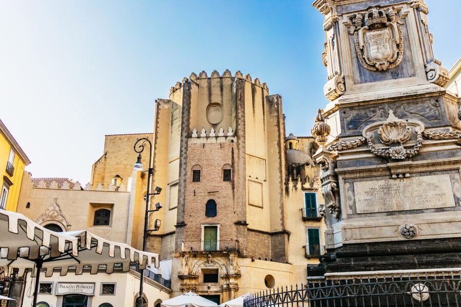 Naples: Old Town and Veiled Christ Tour - Down Via dei Tribunali, Naples Decumano Maggiore in walking form