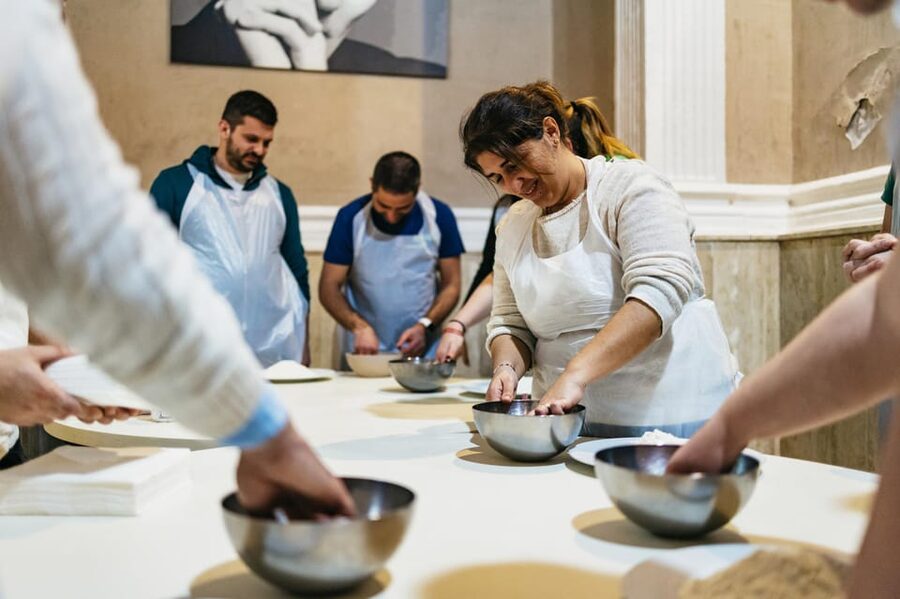 Naples: Pizza-Making Workshop with Drink and Appetizer - Bruschetta break and San Marzano sauce secrets