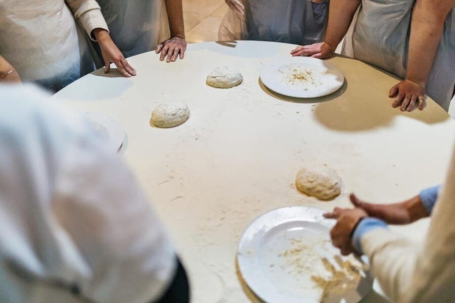 Naples: Pizza-Making Workshop with Drink and Appetizer - Building your Margherita, then baking until golden and bubbling