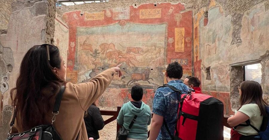 Naples: Pompeii & Mt. Vesuvius Day Trip with Tickets & Lunch - Pompeii with a 2-hour guided tour that actually helps you see