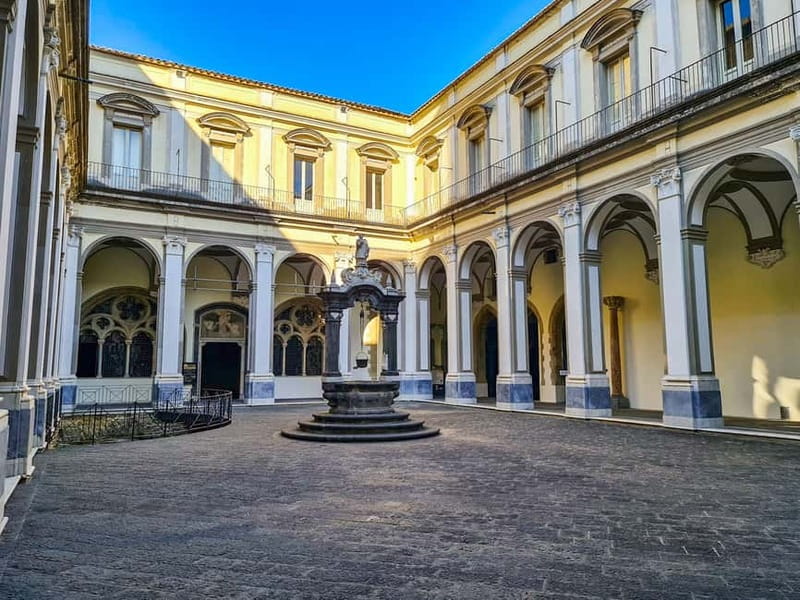 Naples: San Lorenzo Maggiore and Neapolis Sotterrata Ticket - Sisto V Hall frescoes: the art that makes you slow down