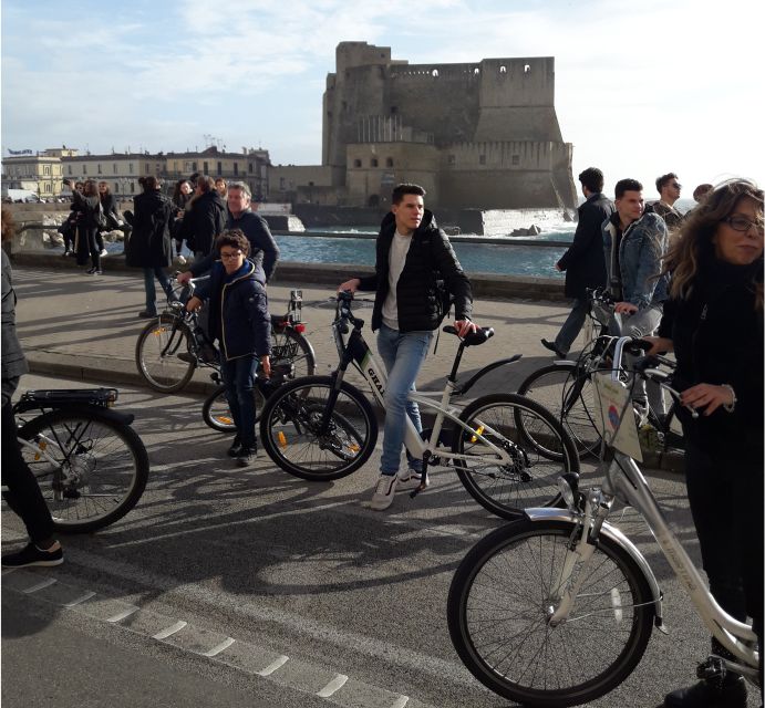 Naples: Sightseeing Tour by E-Bike - Castle Nuovo and Piazza del Municipio: Power, Water, and a Strong Naples Center