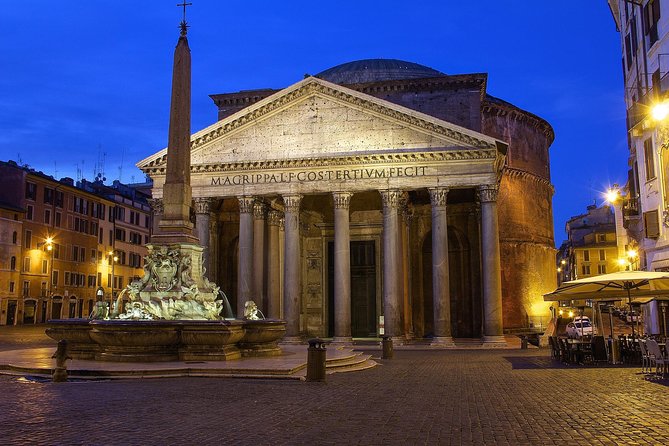 Night Tour of Rome with Local Pizza Dinner and Gelato Experience - Rome at night, with pizza and gelato in the middle of the plan