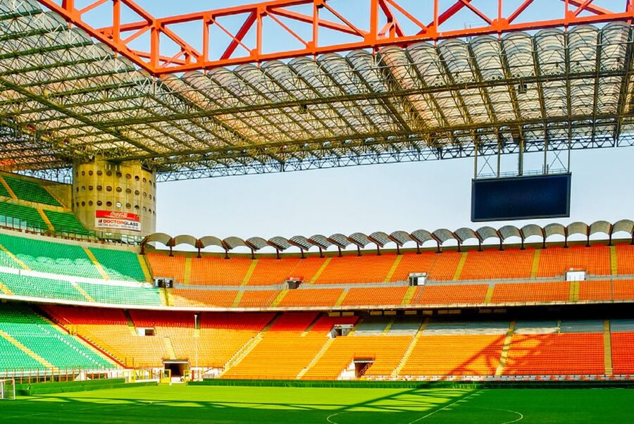 Official San Siro Stadium and Museum Guided Tour - Stands, bleachers, and the bowl view that sells the scale