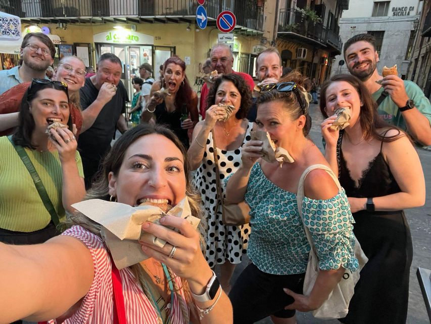 Palermo: Small Group Night Street Food Tour - Your local guide: stories, city details, and room to ask questions