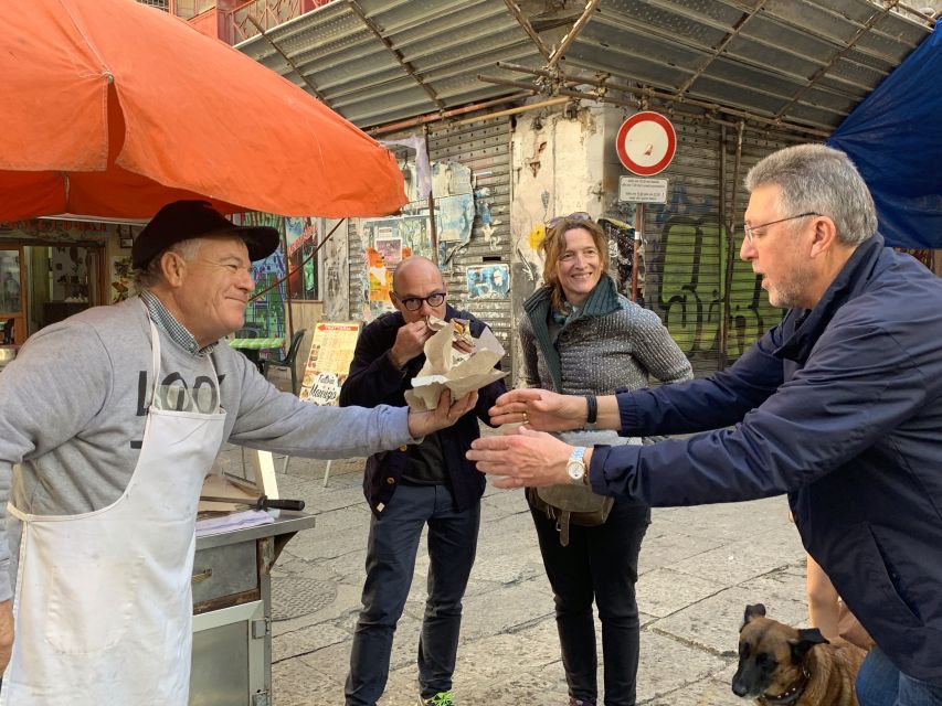 Palermo: Street Food and Local Market Tasting Tour - Dessert finish: cannoli or gelato, plus special Sunday bites