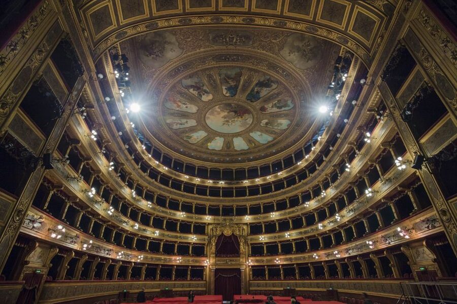 Palermo: Teatro Massimo Opera House Guided Tour - The auditorium: gold stuccoes, woodwork, and the vibe of the hall
