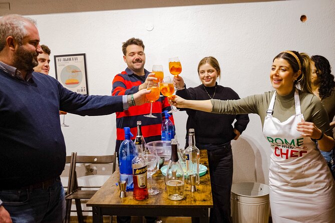 Pasta Cooking Class Near the Colosseum with 3 Spritz Cocktails - Key highlights to know before you go