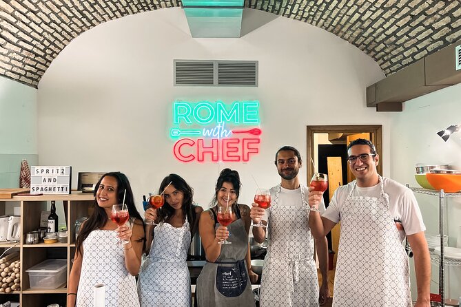 Pasta Cooking Class Near the Colosseum with 3 Spritz Cocktails - Dietary restrictions: what you can bring, and what you may need to skip