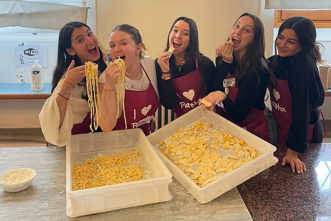 Pastamania - Florence Pasta Making Class - Food, Wine, and the Florence Dinner Vibe