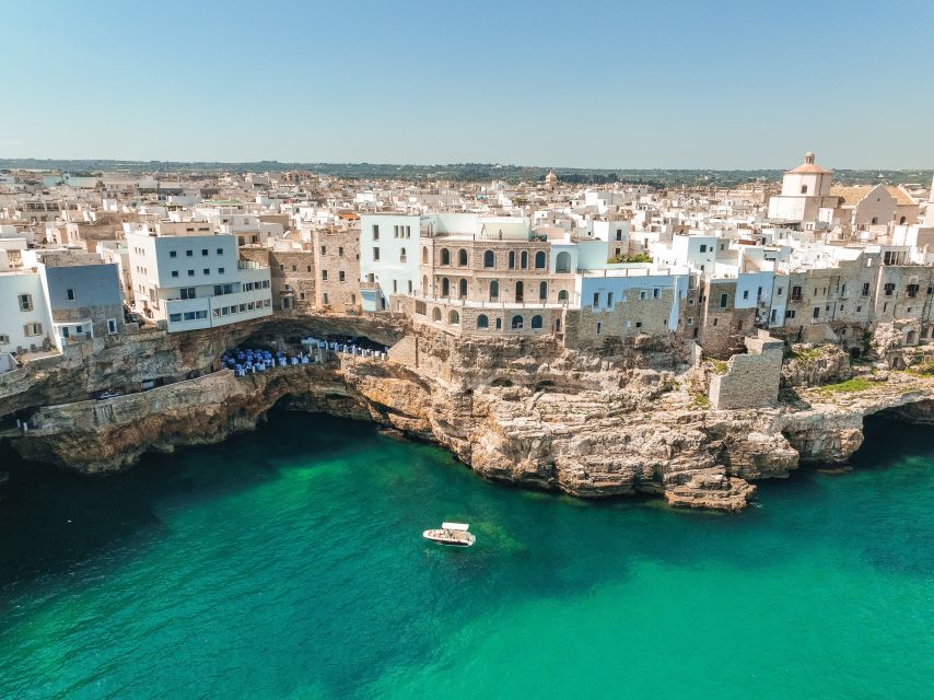Polignano a Mare: Boat Cruise to Scenic Caves with Prosecco - The 1.5-hour route along the Adriatic, stop by stop