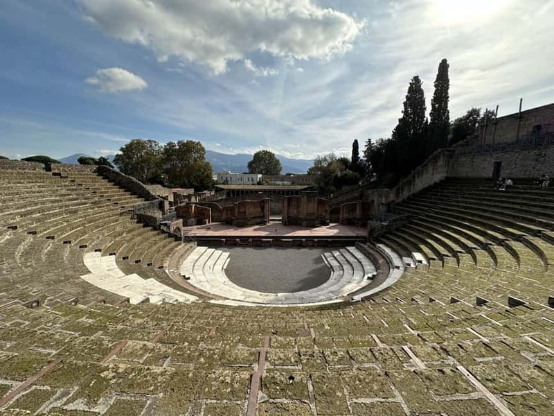 Pompeii: Exclusive Tour with Archaeologist and Entry Tickets - Lupanare and the Theatre District, Entertainment Beyond the Postcard