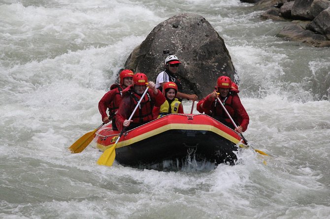 Rafting Family - Cusiano departure under San Michele Castle: the start that sets the tone