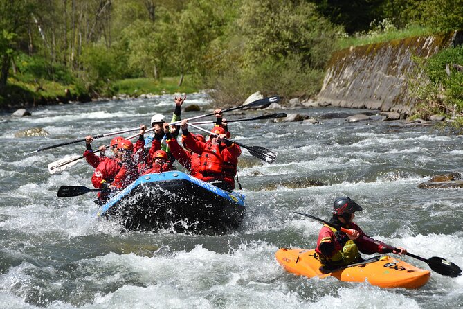 Rafting Family - Piano di Commezzadura to Dimaro: where the river eases and you get the splash payoff