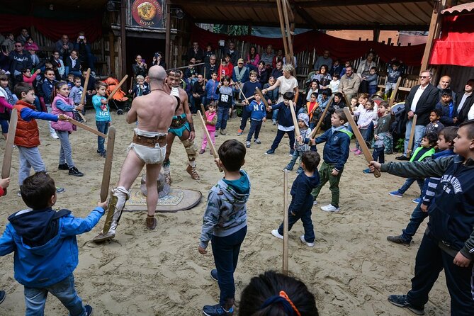 Roman Gladiator School: Learn How to Become a Gladiator - Friends and family can watch without interfering