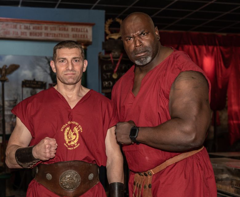 Rome: 2-Hour Gladiator School - Putting on the tunic and learning swordplay the safe way