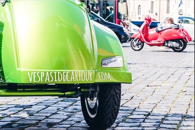 Rome Afternoon Sightseeing Vespa Sidecar Tour with Gourmet Gelato - Booking timing, weather, and why the afternoon matters in Rome