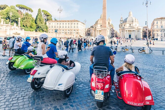 Rome Afternoon Sightseeing Vespa Sidecar Tour with Gourmet Gelato - The guides and drivers: why the ride often feels personal