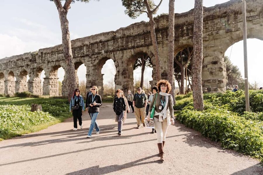 Rome: Appian Way, Aqueducts, and Catacombs Tour - Comfortable transport, small groups, and guide energy that matters