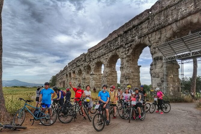 Rome:Appian Way E-bike Tour, Catacombs, Aqueducts & Transfer - Safety and Bike Handling: Helmets, Locks, and a Guide Who Controls the Pace