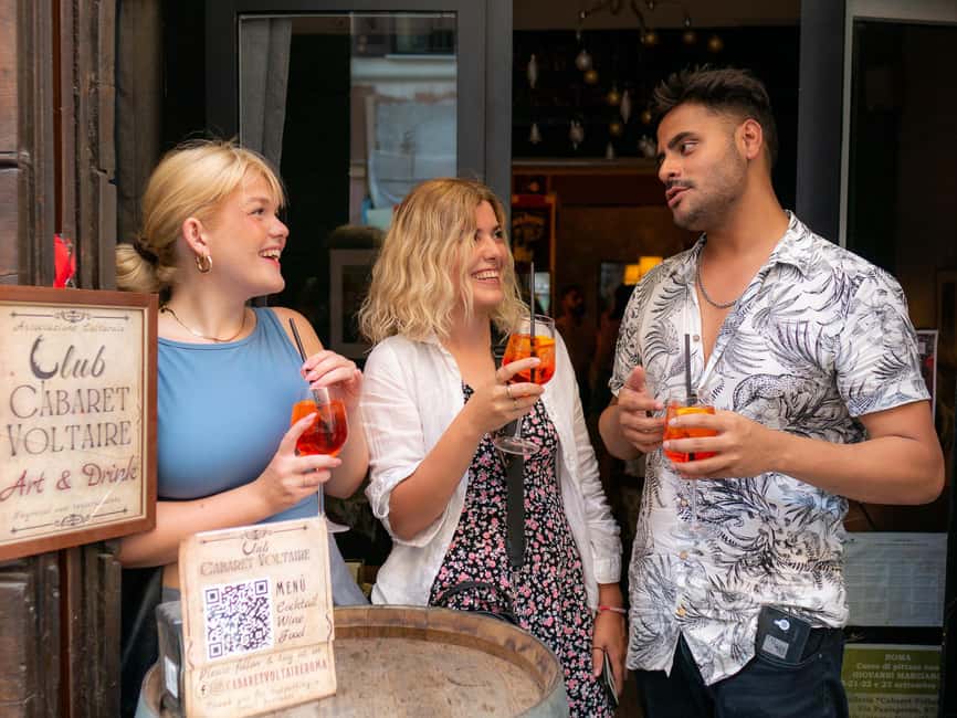 Rome: Bar Crawl with Local Guide & Drinks - The drink lineup that keeps it fun without getting out of hand
