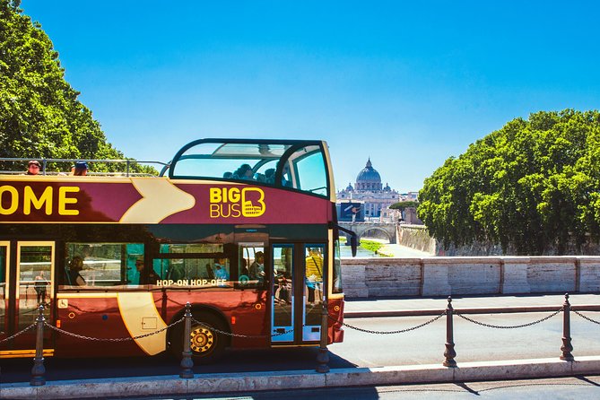 Rome: Big Bus Hop-on, Hop-off Open-Top Sightseeing Tour - Start at Termini, then glide toward the first big monuments