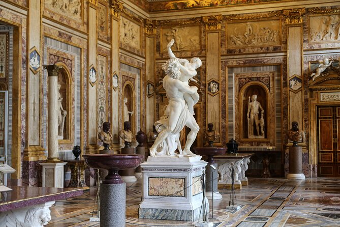 Rome: Borghese Gallery & Gardens Small Group Guided Tour - Galleria Borghese rooms: Bernini’s drama in sculpture