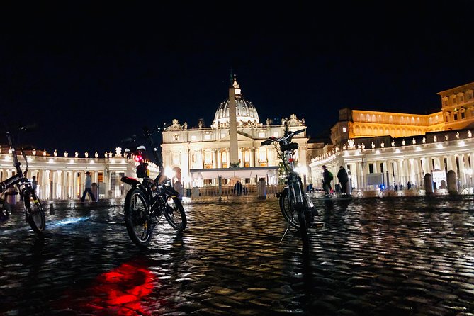 Rome by Night - Ebike Small Group Tour - Food and Wine (Option) - Capitoline Hill and the Roman Forum view you cannot fake