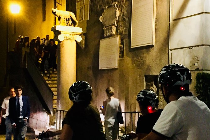 Rome by Night - Ebike Small Group Tour - Food and Wine (Option) - Centro Storico alley riding: Campo de’ Fiori to Trevi